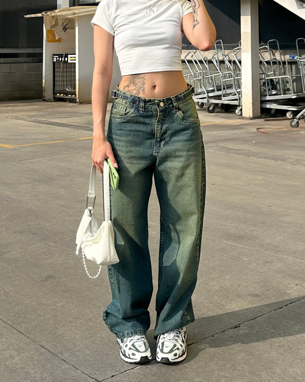 Moda Pantalon Baggy De Los 80 Baggies Jeans 80 Mujer Jeans De Los