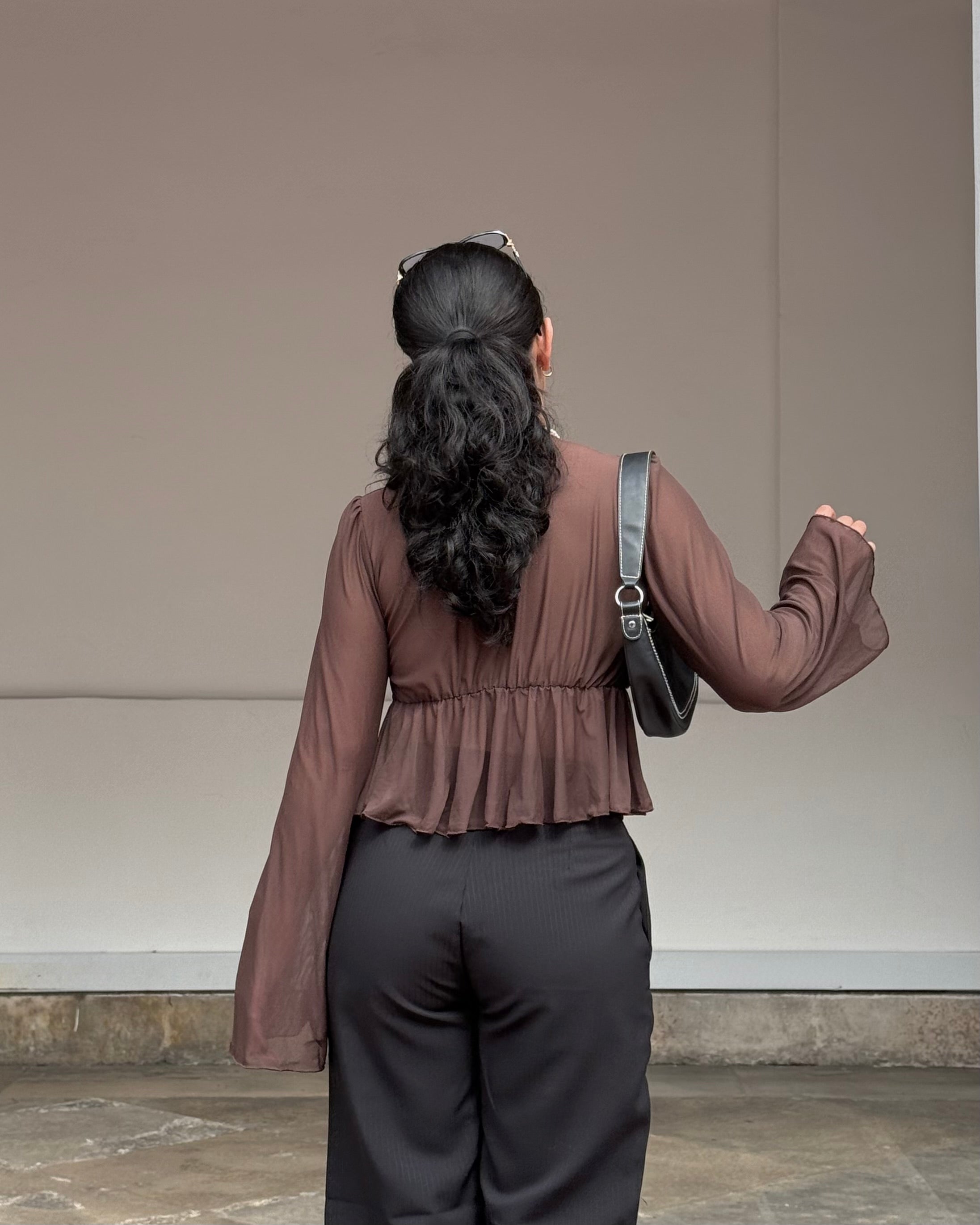 Blusa Martina - Café