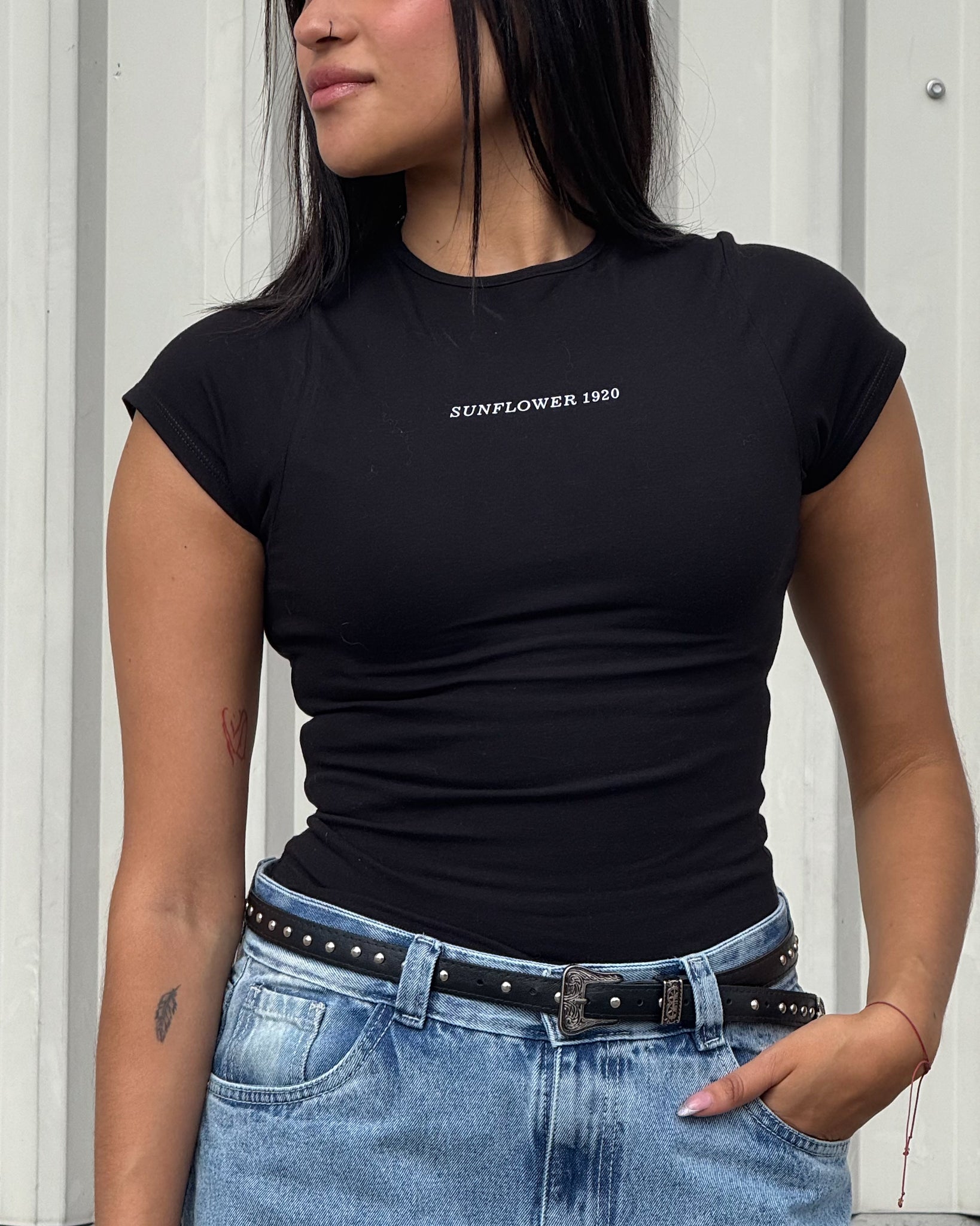 Sunflower Slim Tee - Vinilo