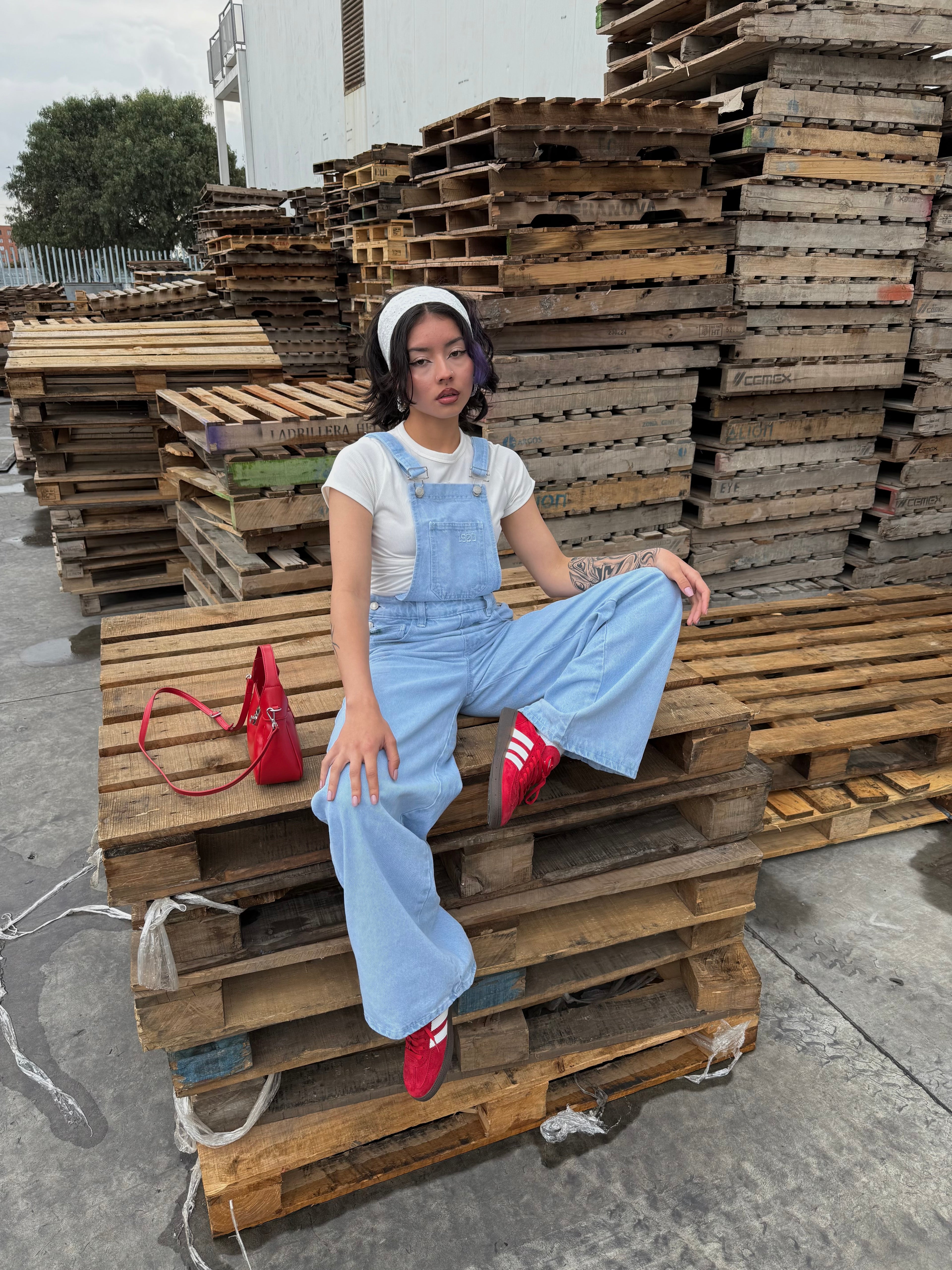 Baggy Overalls - 1920/ Hielo