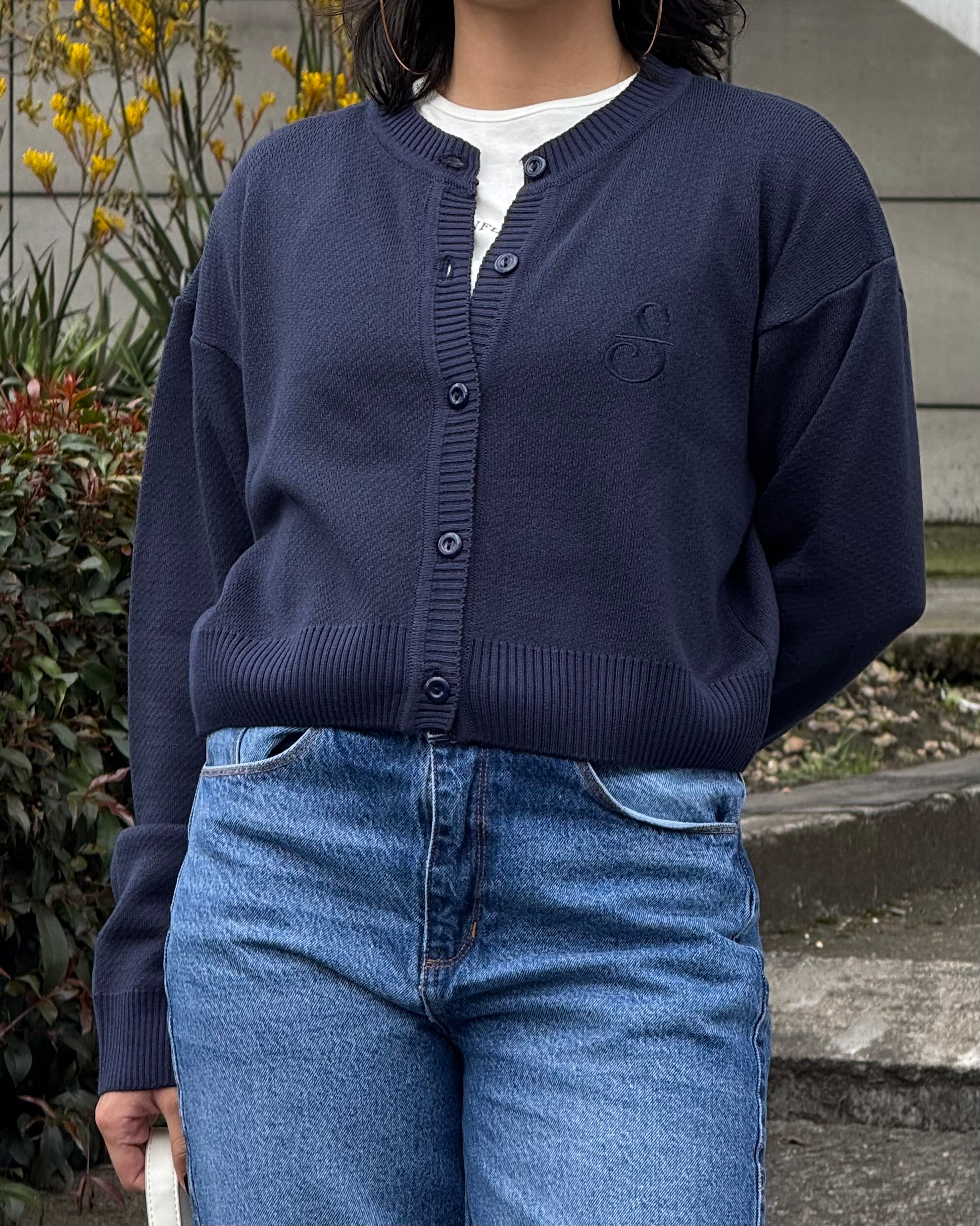 Mini Cárdigan - Azul