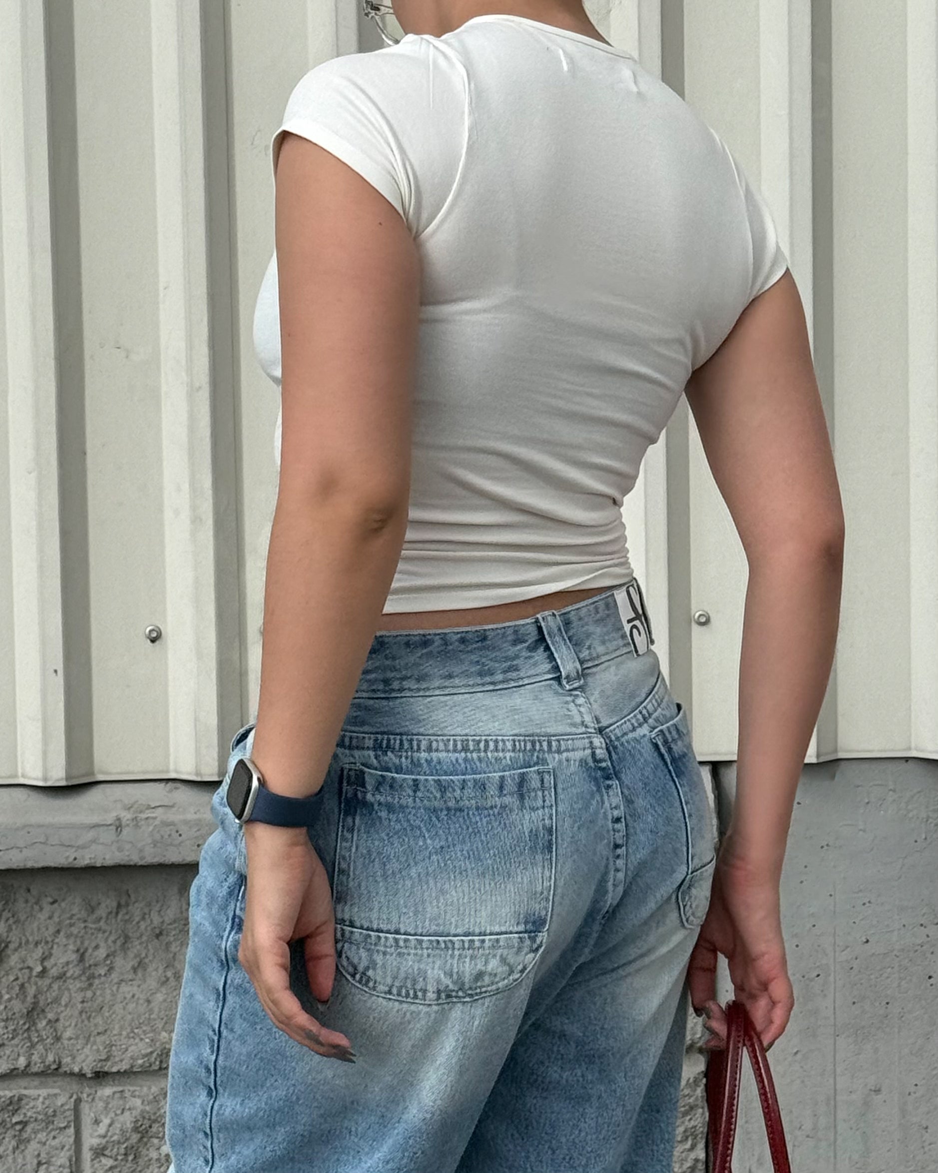 Baggy Jeans Retro - Azul