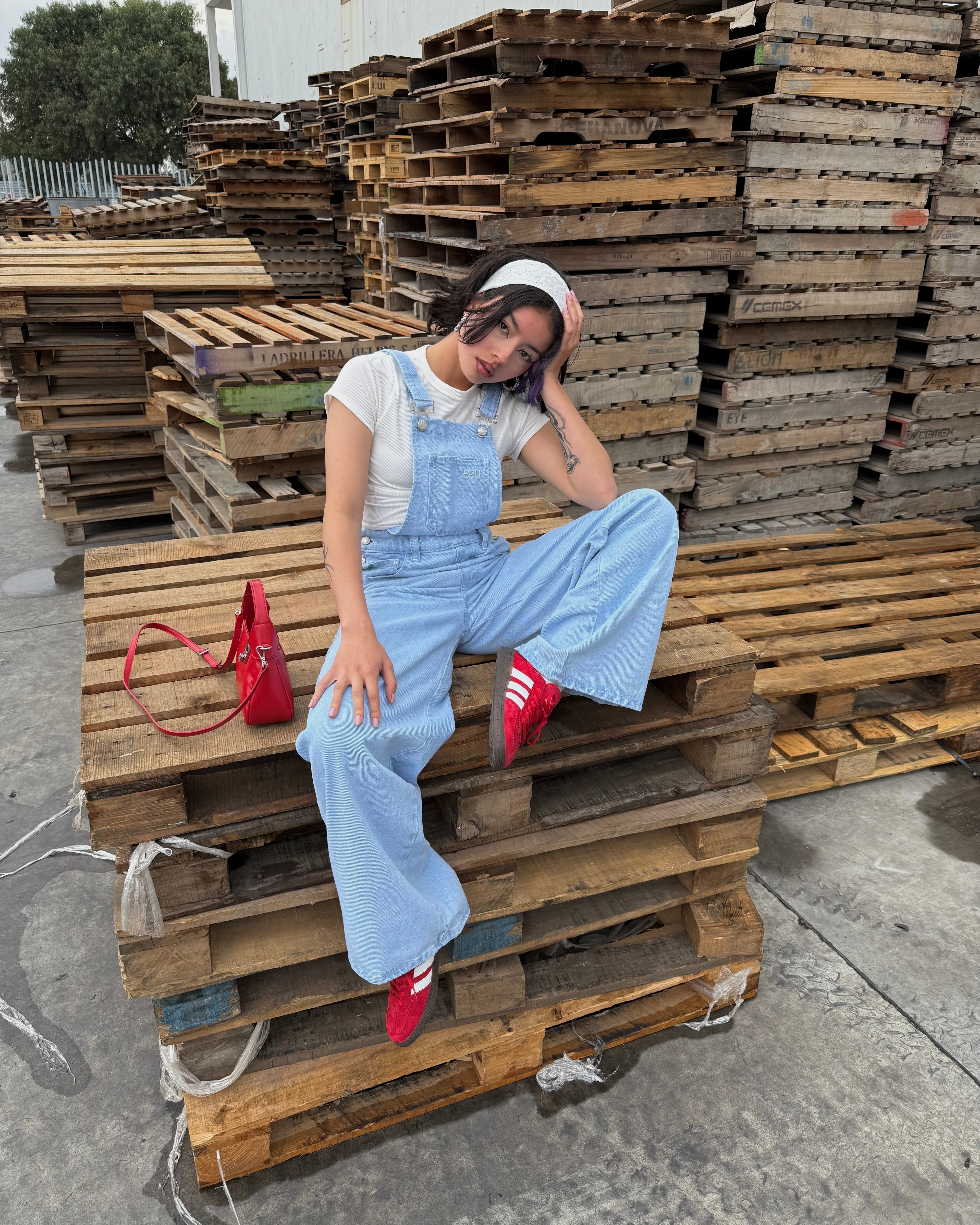 Baggy Overalls - 1920/ Hielo