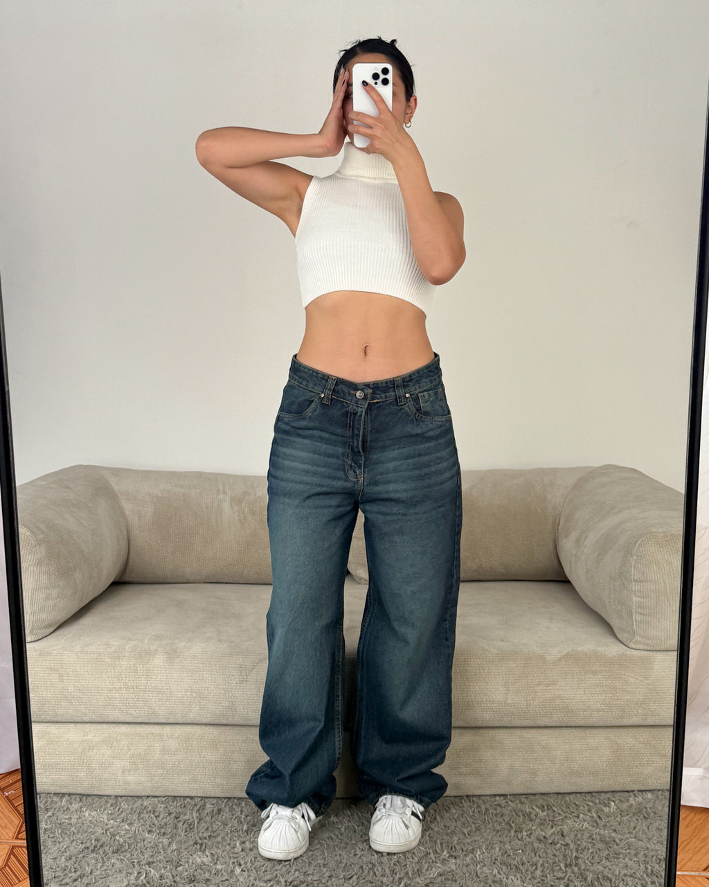 Baggy Jeans Low - Rusty