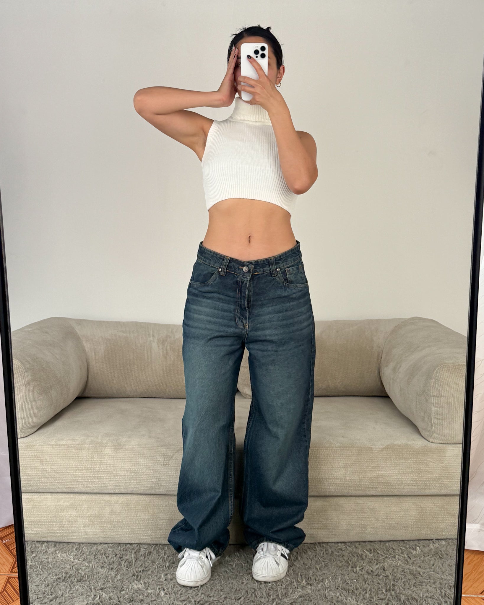 Baggy Jeans Low - Rusty