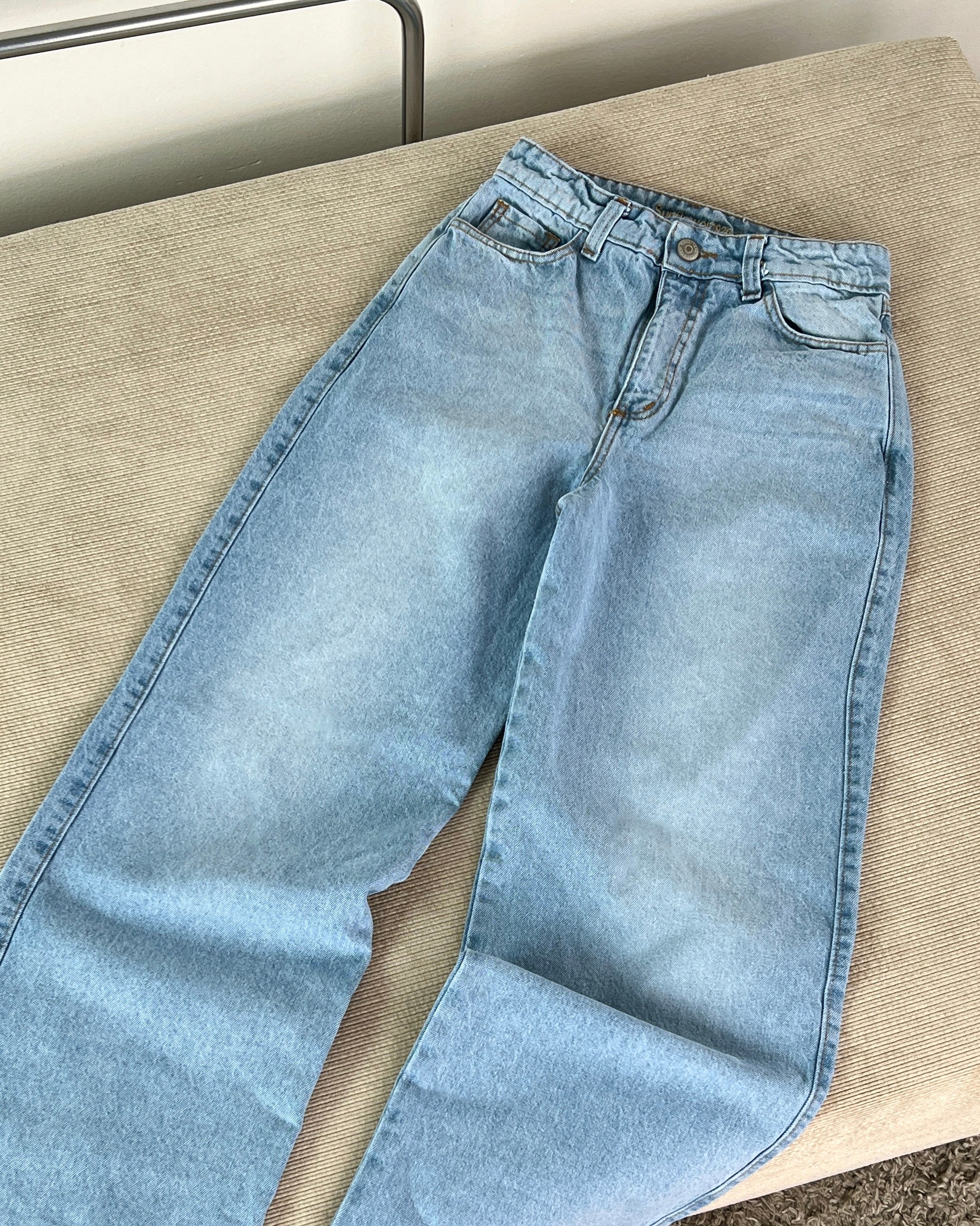 Jeans Wide Leg - Washed