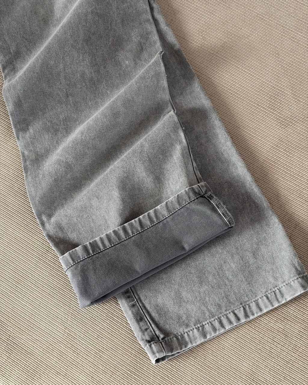 Jeans Wide Leg - Gris