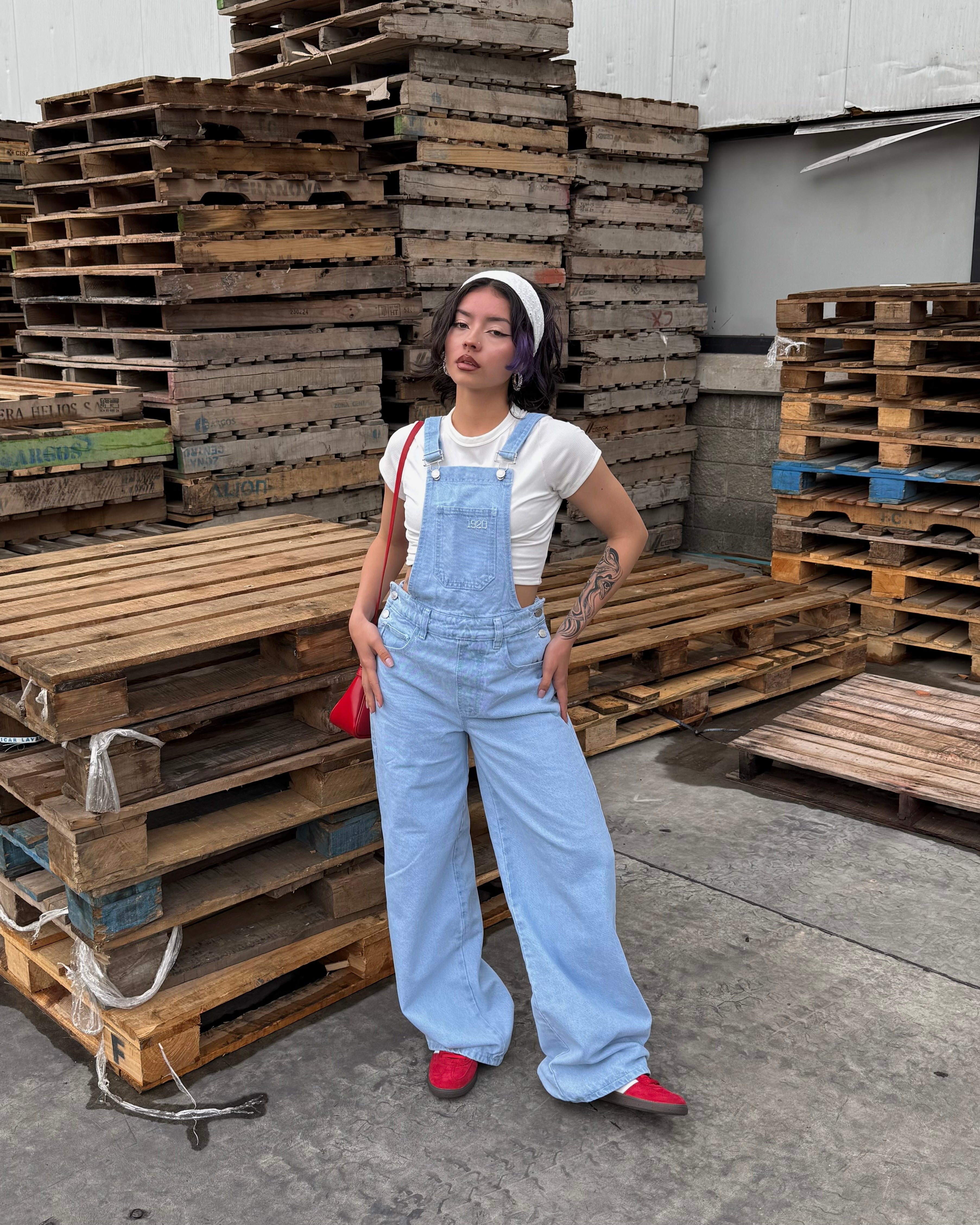 Baggy Overalls - 1920/ Hielo