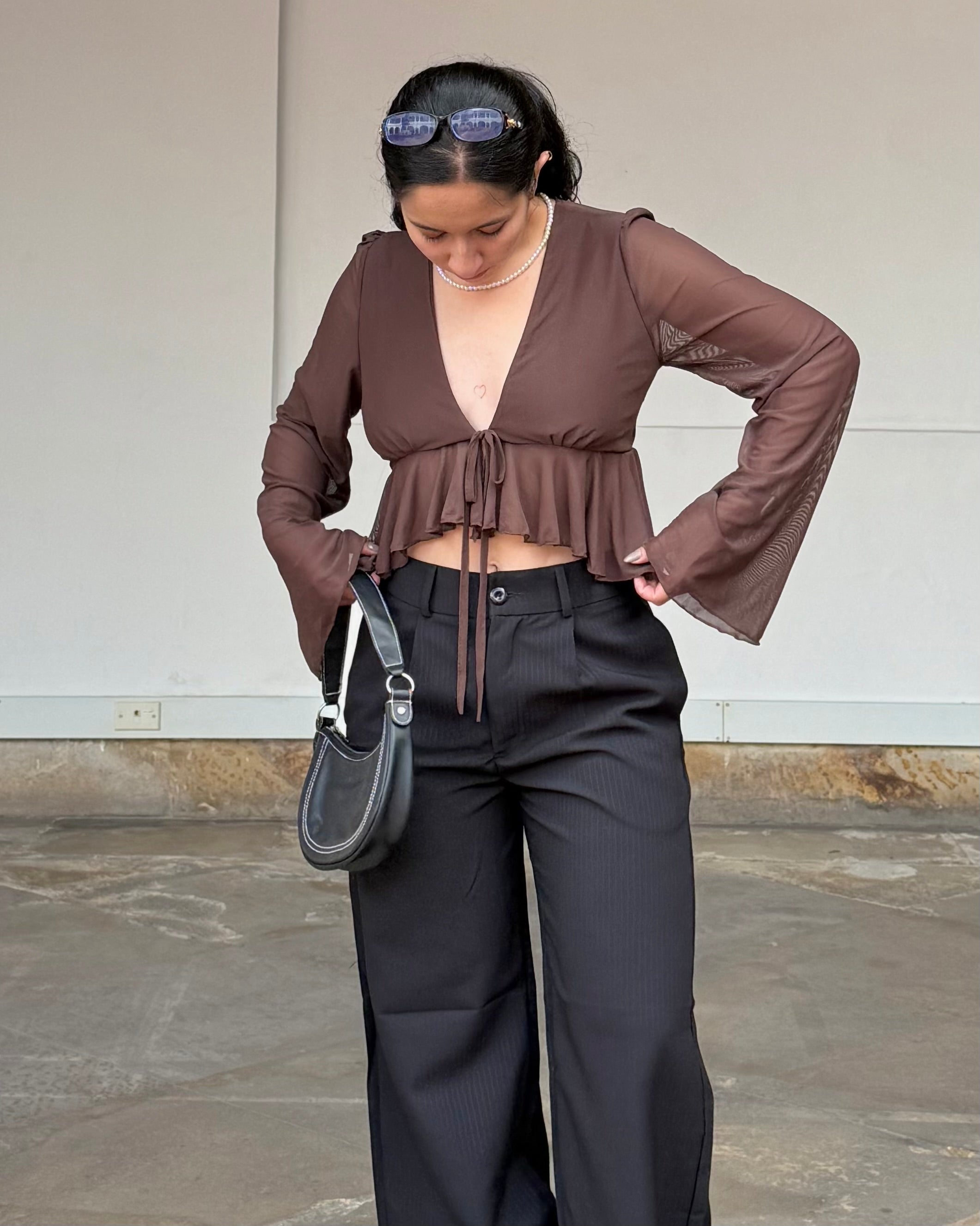 Blusa Martina - Café