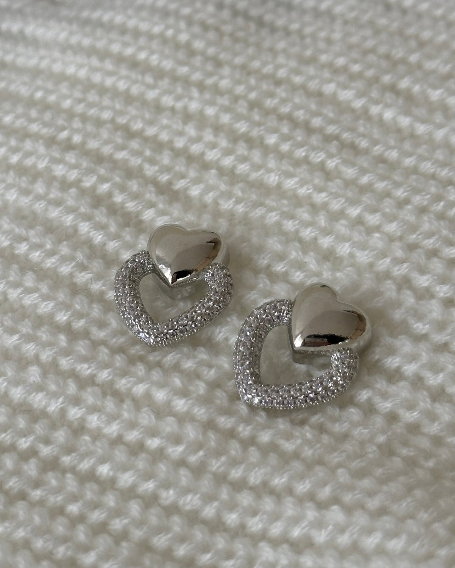 Aretes doble amor