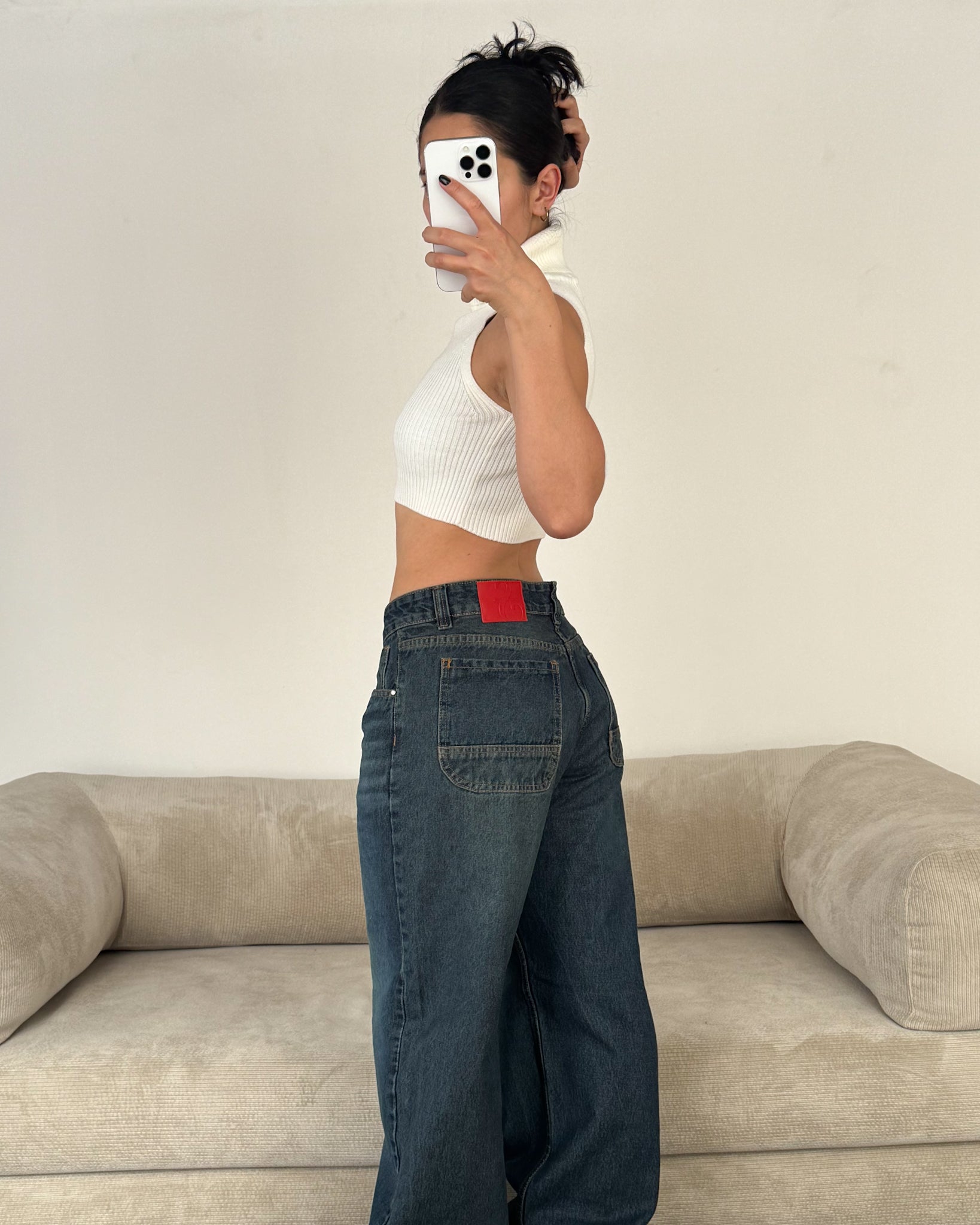 Baggy Jeans Low - Rusty