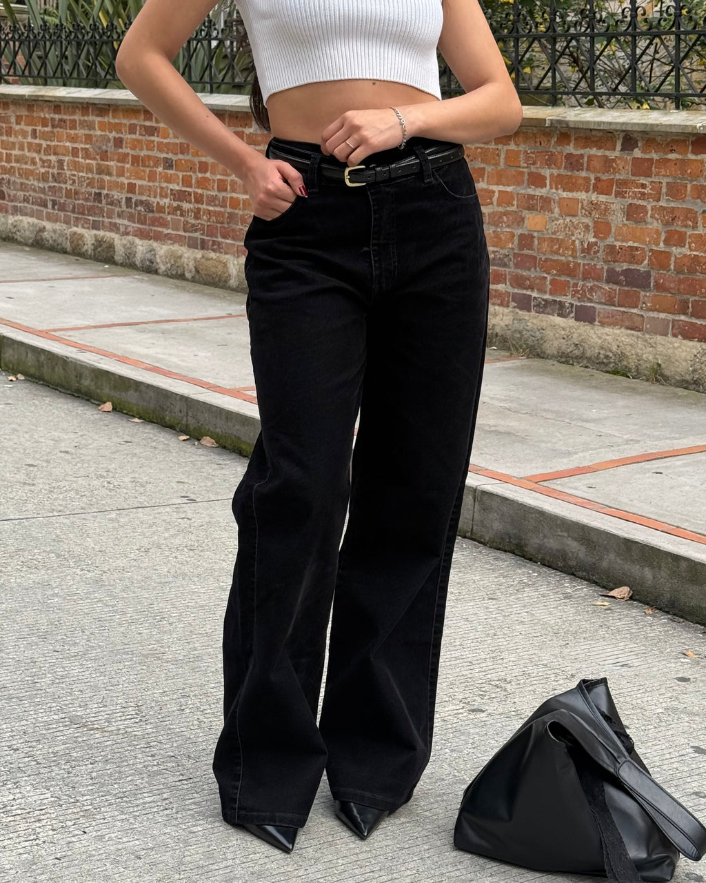 Wide Leg - Velvett Negro