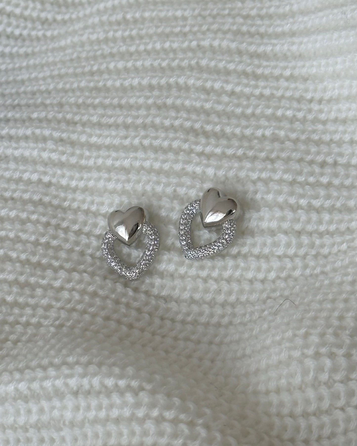 Aretes doble amor