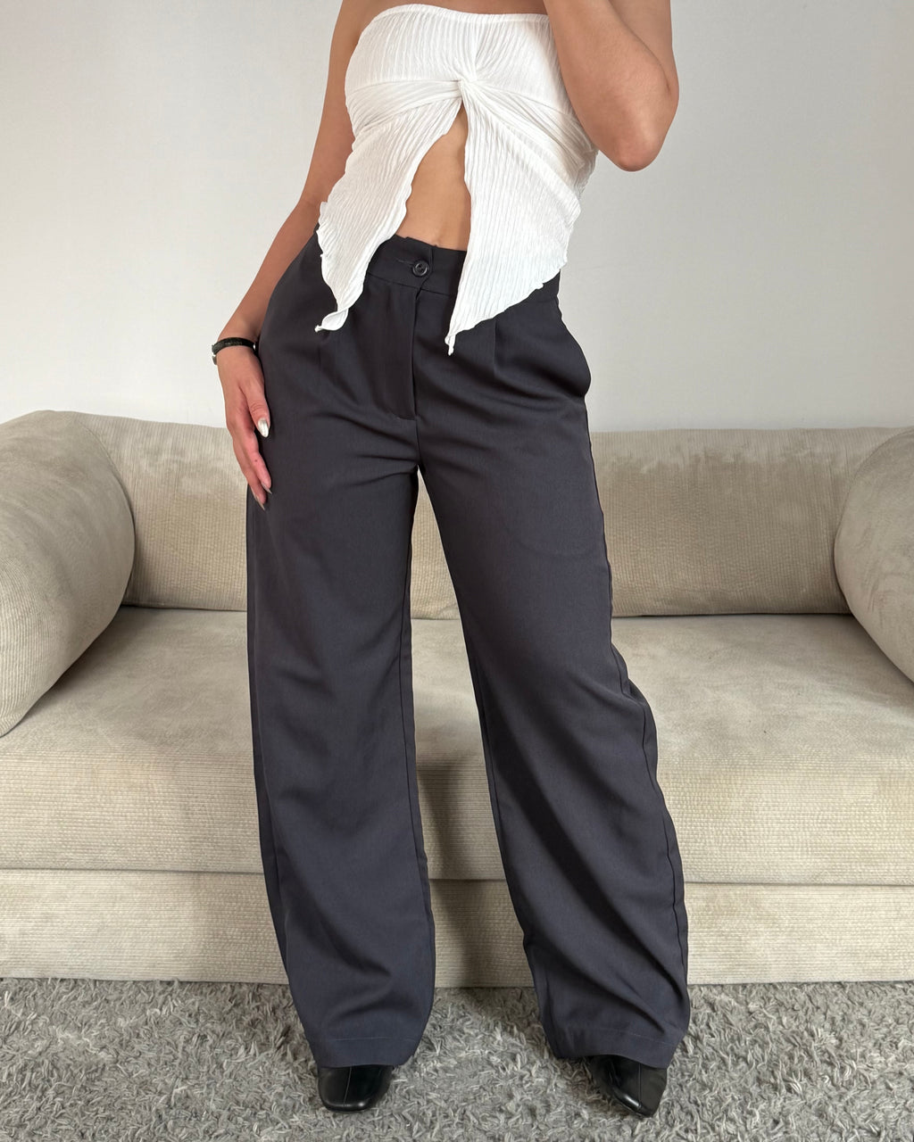 Pantalón Clásico Viena - Gris