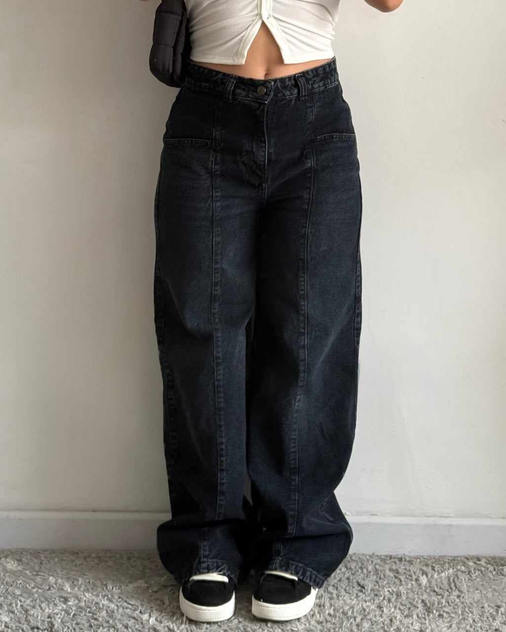 Baggy Jeans - Negro