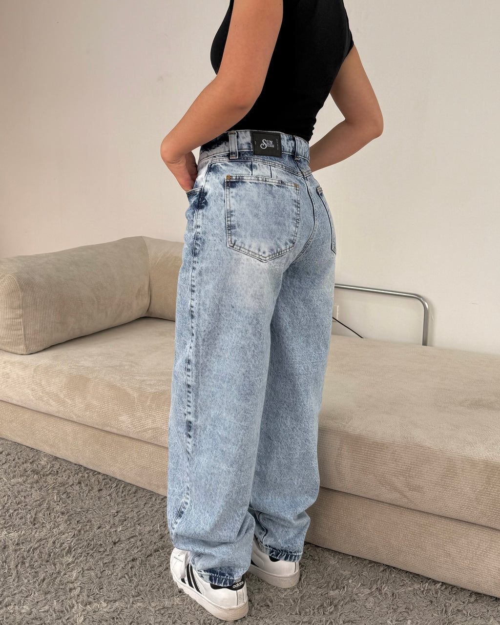 Jeans Balloon - Hielo