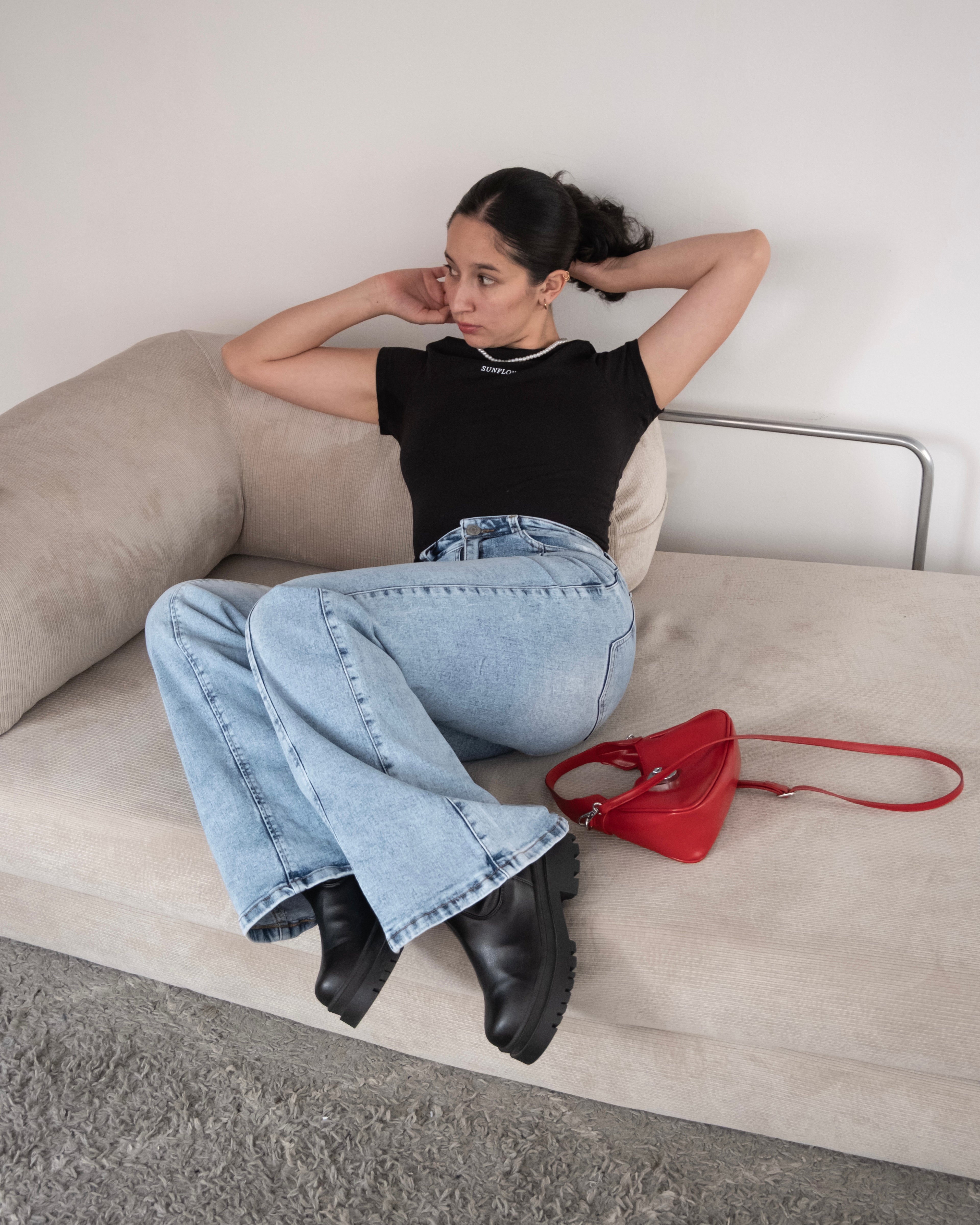 Flared Jeans Hielo - High Waist