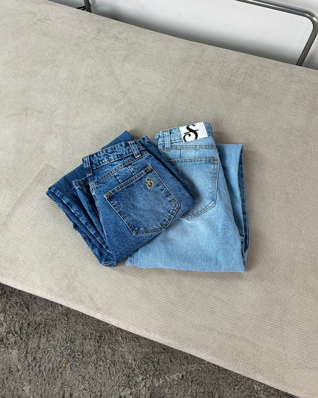 Jeans Wide Leg - Washed