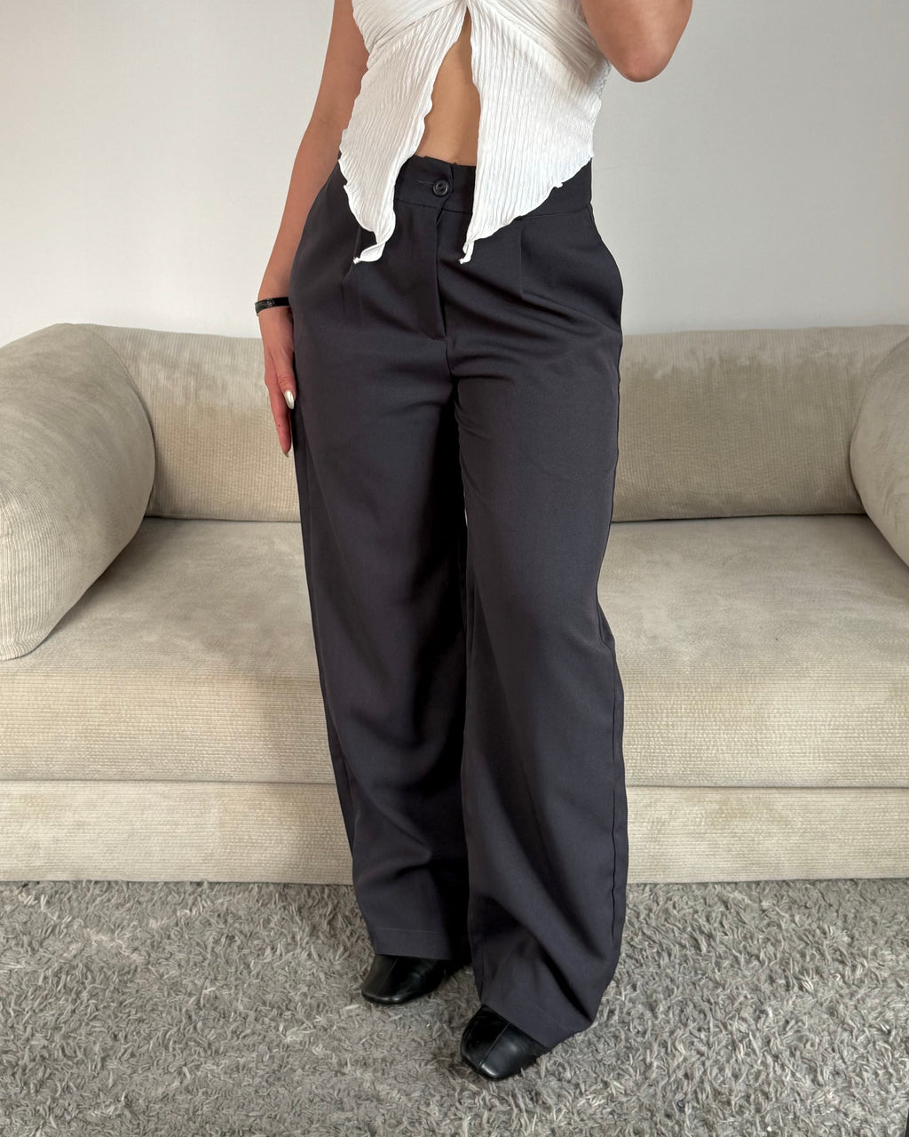 Pantalón Clásico Viena - Gris