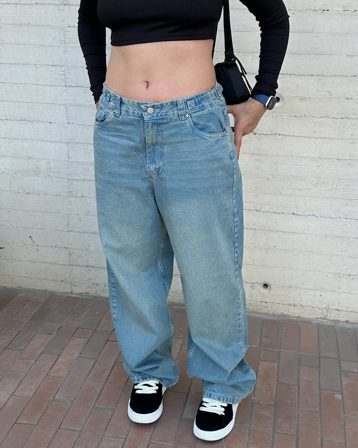 Baggy Jeans Blue - Low Waist