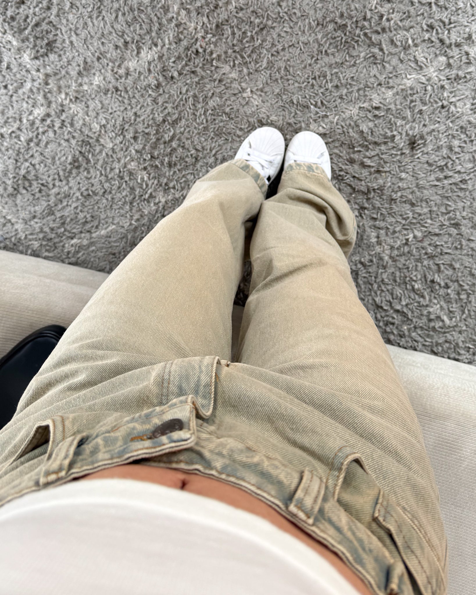 Double Jeans - Beige