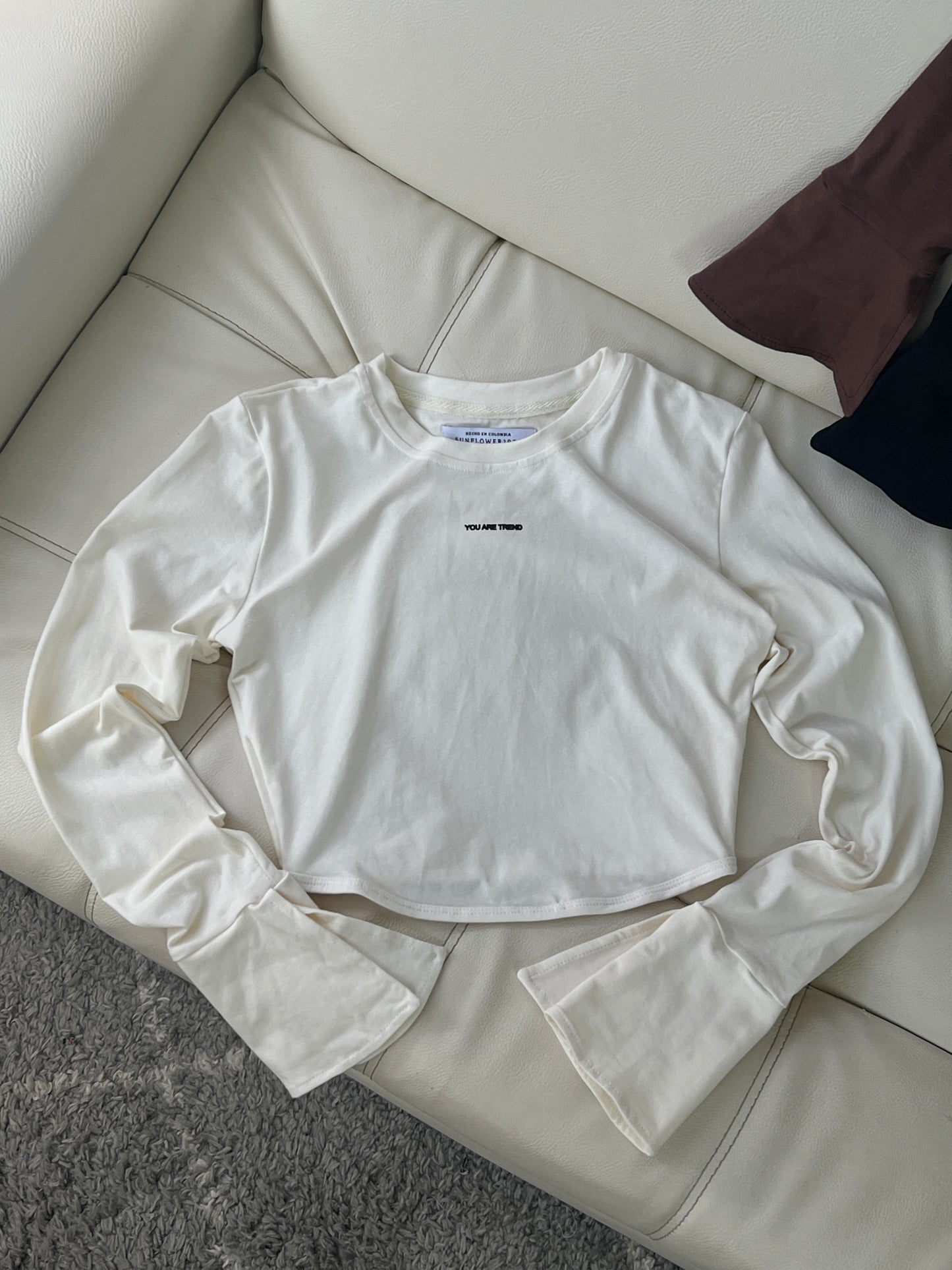 Cropped Camibuzo - Ivory