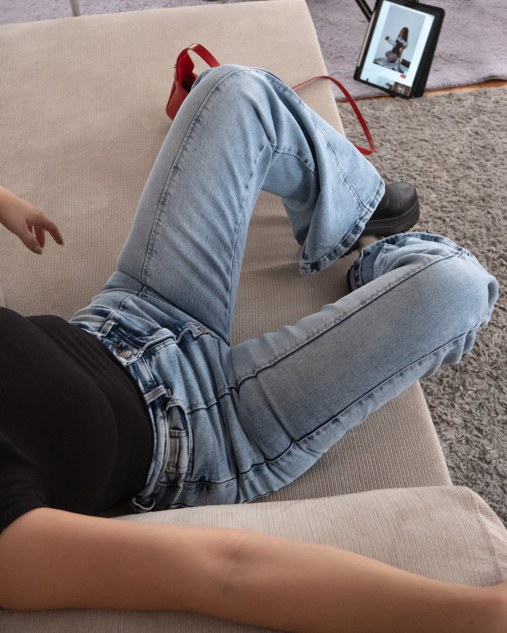 Flared Jeans Hielo - High Waist