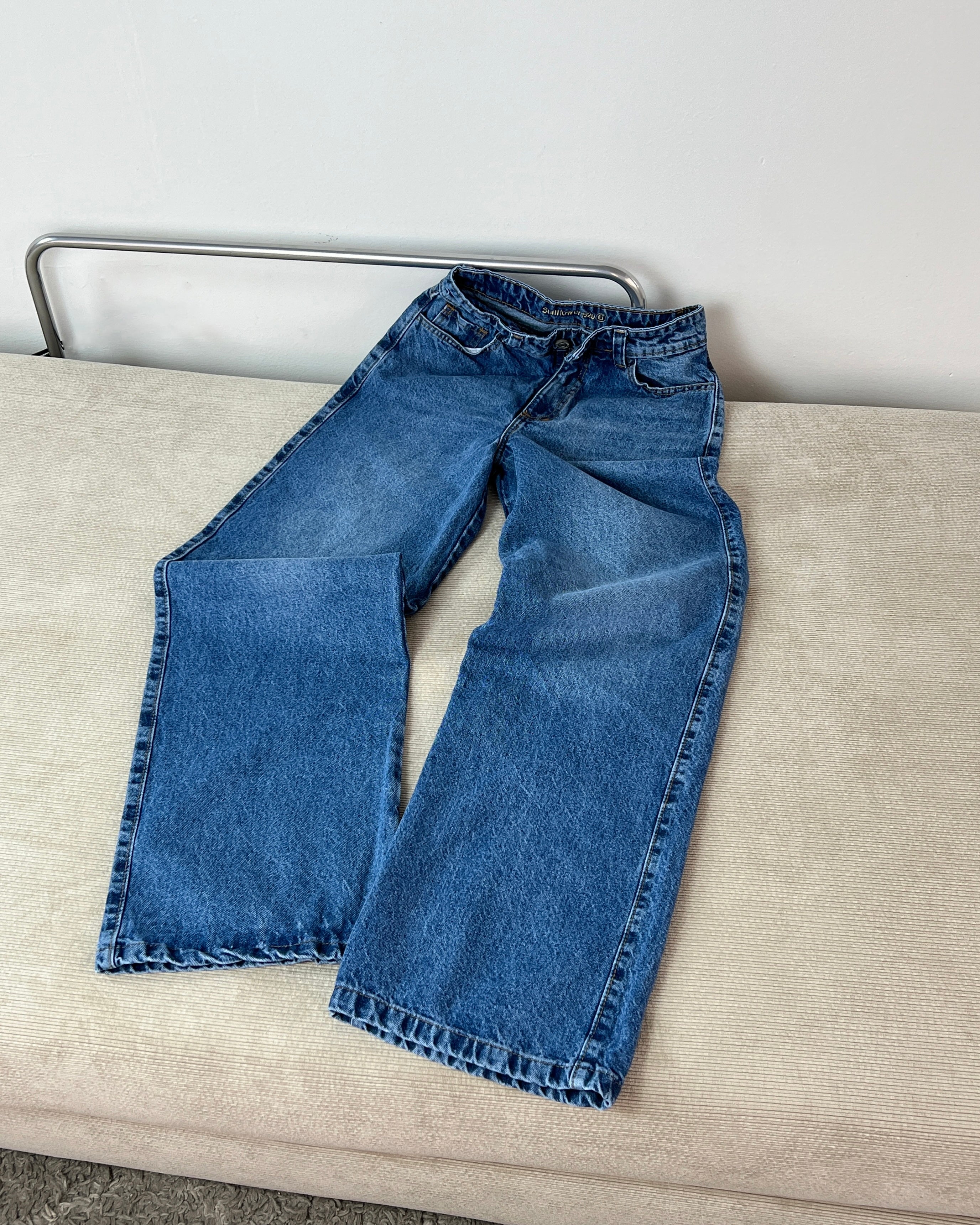Jeans Wide Leg - Washed