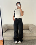 Jeans Wide Leg - Negro