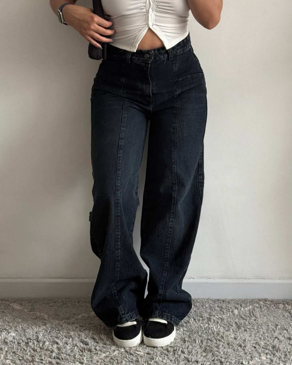 Baggy Jeans - Negro