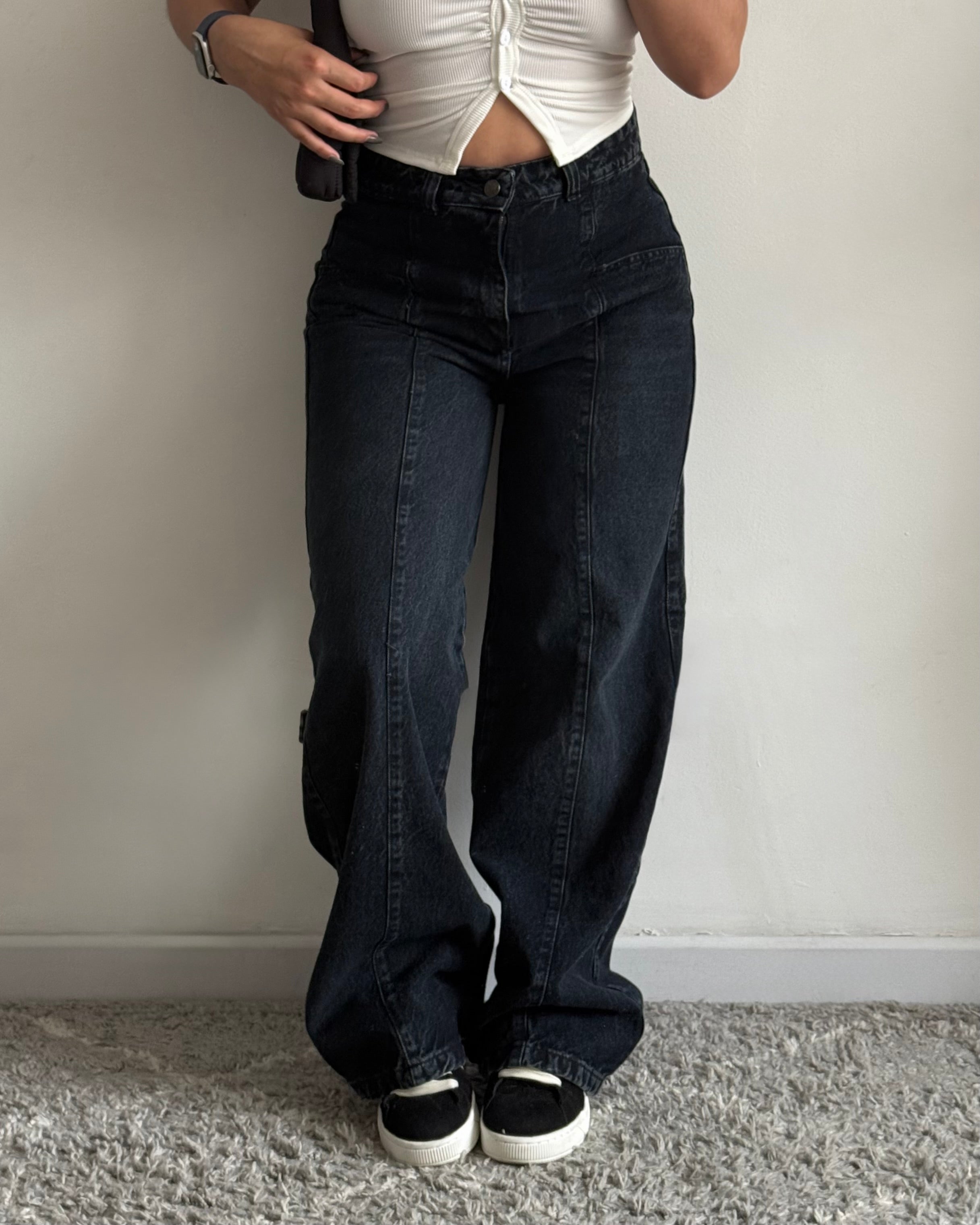 Baggy Jeans - Negro
