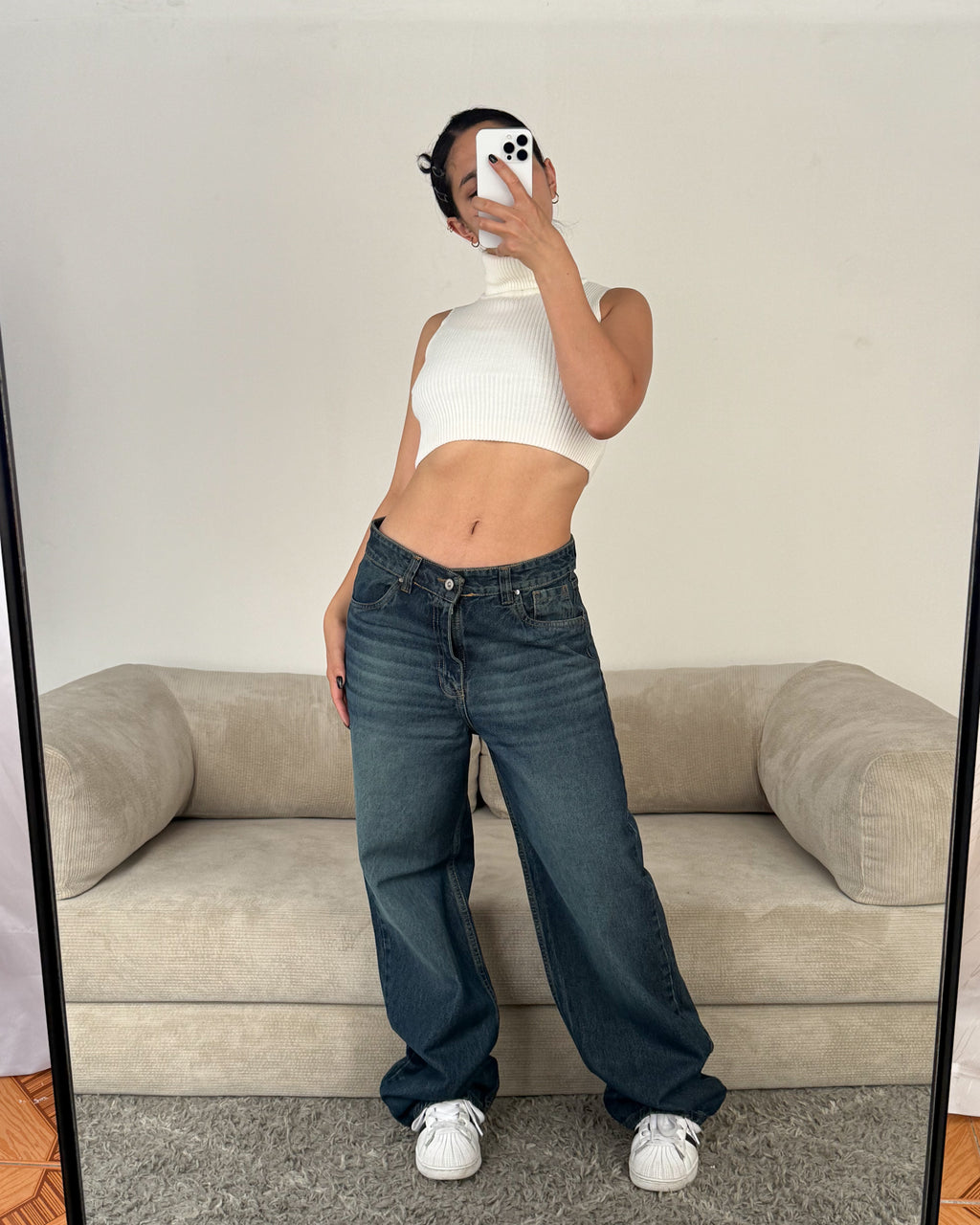 Baggy Jeans Low - Rusty