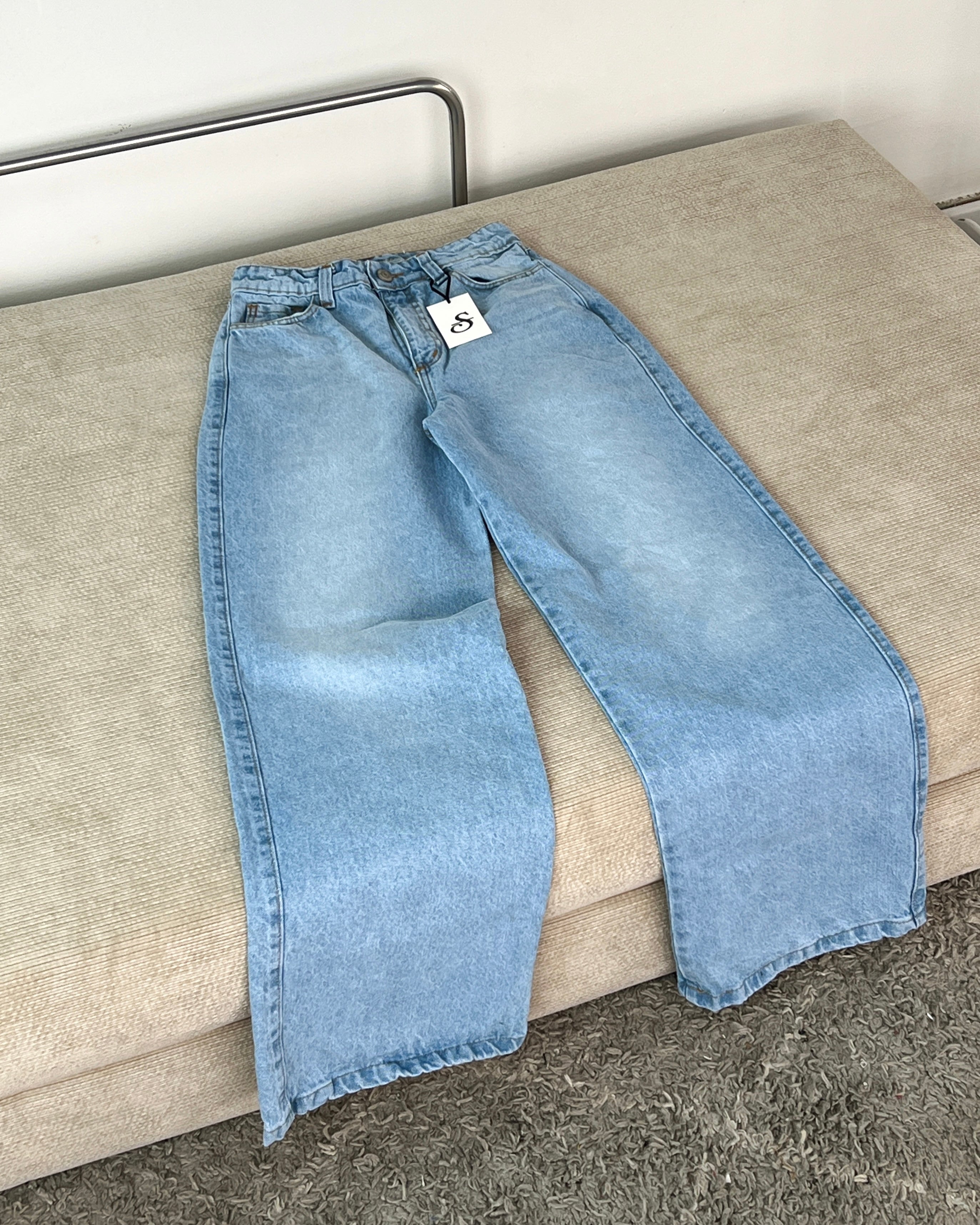 Jeans Wide Leg - Washed
