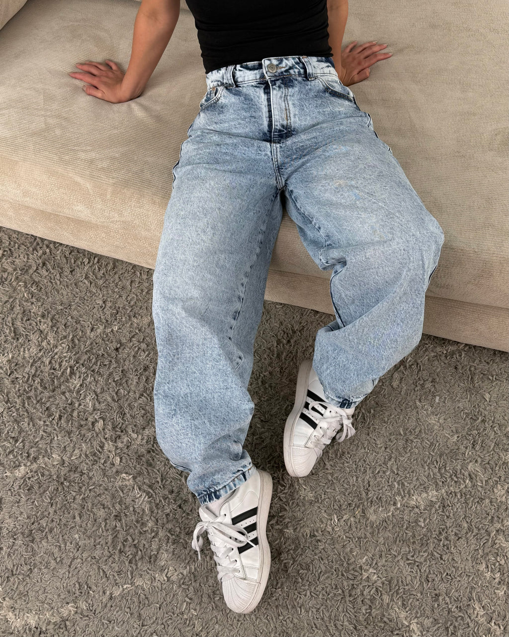 Jeans Balloon - Hielo