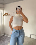 Top cuello alto