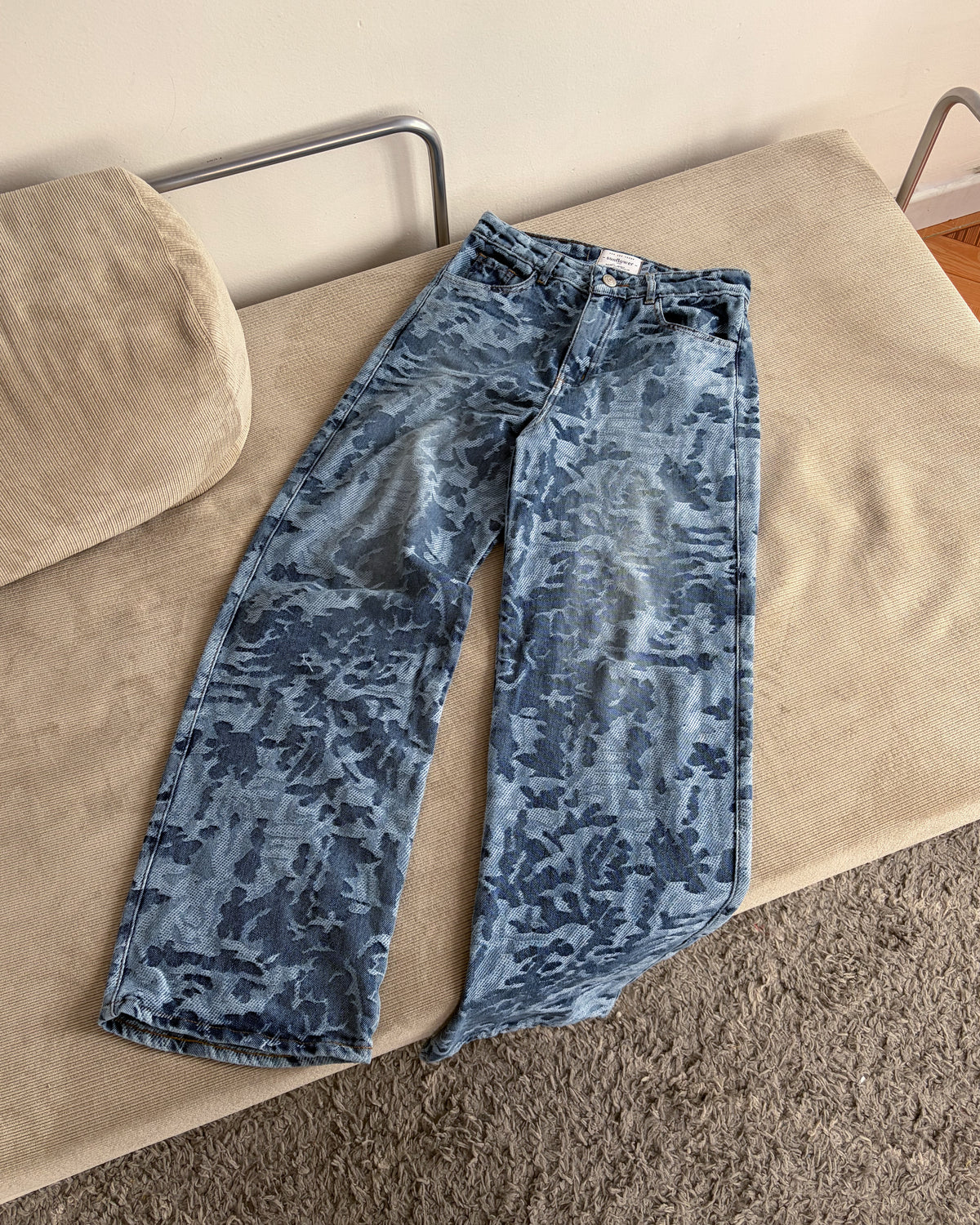 Jeans Wide Leg - Print