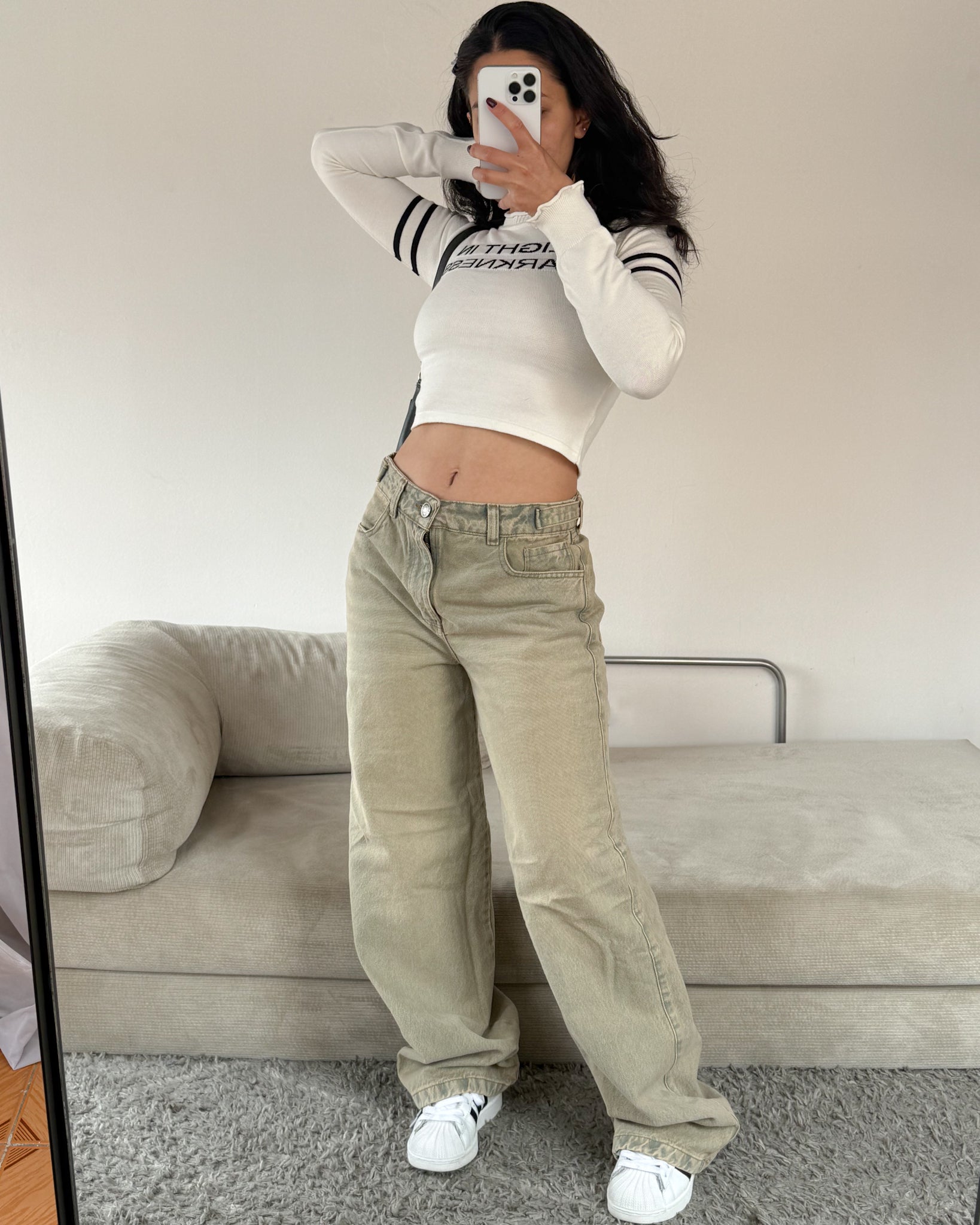 Double Jeans - Beige